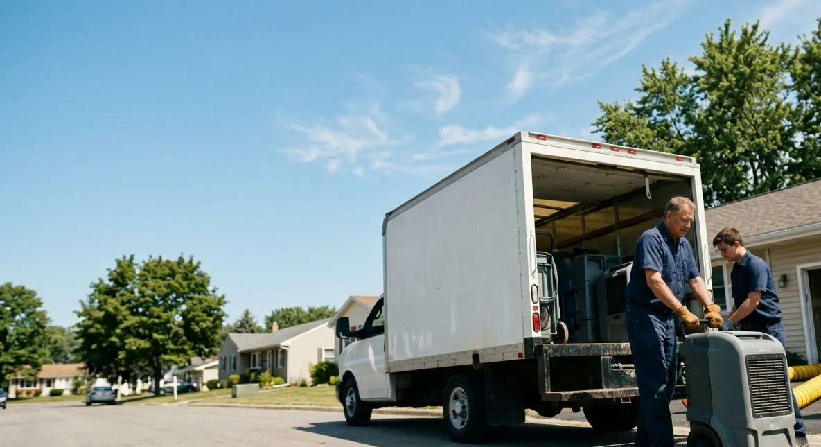 Water Damage Cleanup in Vandalia, MI near me